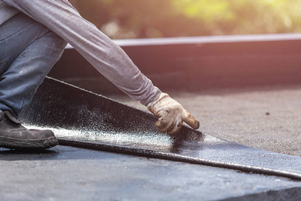 Professional Basement Waterproofing technician working in Childersburg, AL